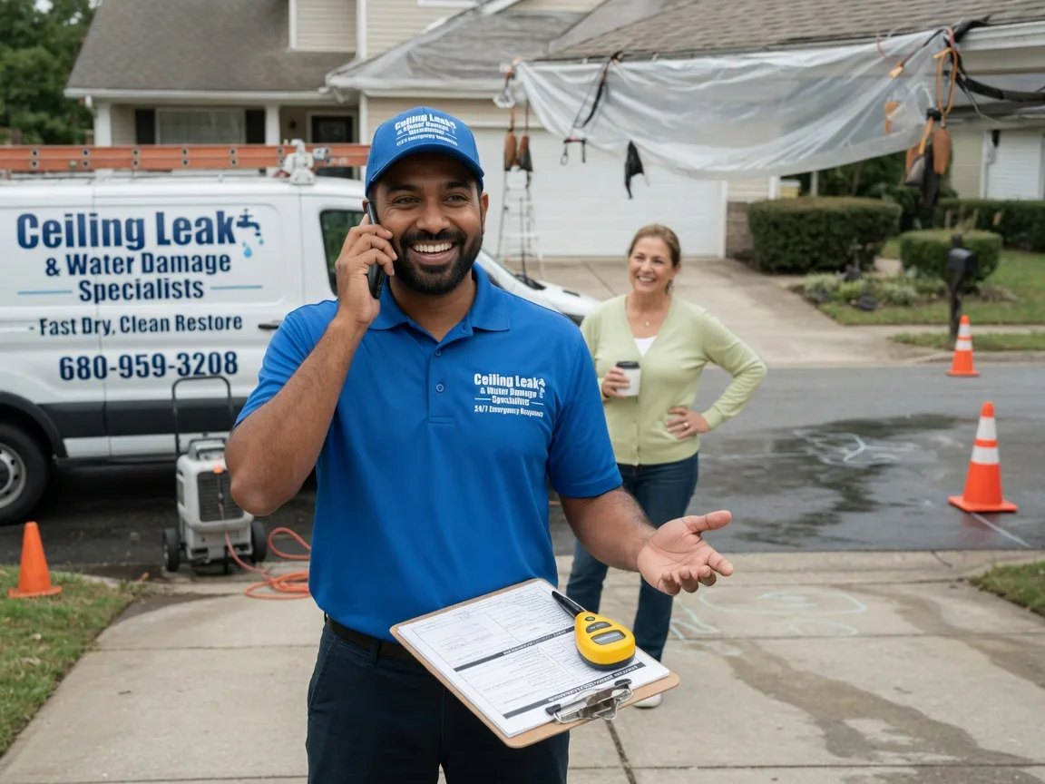 Ceiling Leak Cleanup Black Creek, NC FAQs